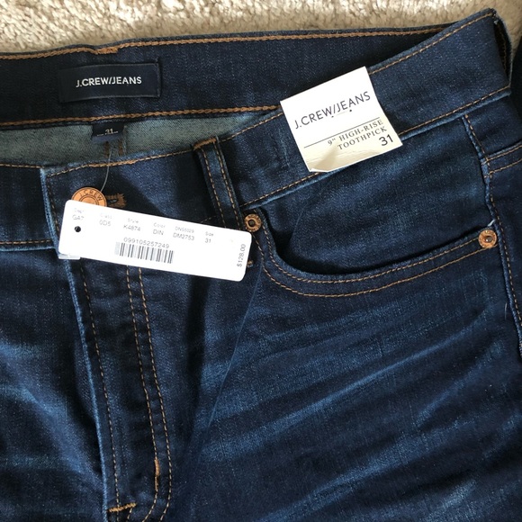 J.Crew Toothpick Jeans (new, never worn) - Picture 4 of 8